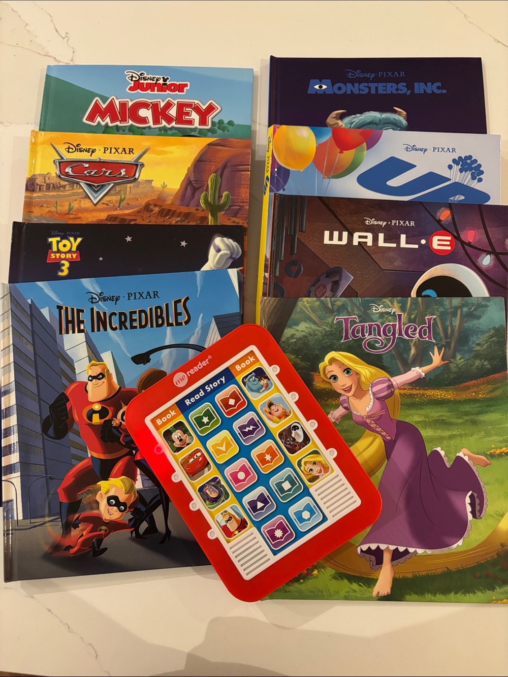 Disney Red Interactive Story Reader with Character Buttons